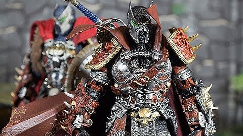 Mcfarlane Kickstarter Medieval Spawn Black Version
