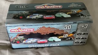 Unboxing the Majorette Diecast Discovery Pack: 33 Cars Inside!!