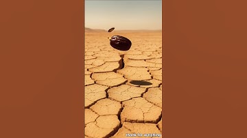 The camel saves the date palm tree from drying up by seeing water 😭 #ai #tree #plants #water#shorts