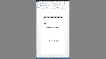 Word Remove Underline from Space | Technical Ustad