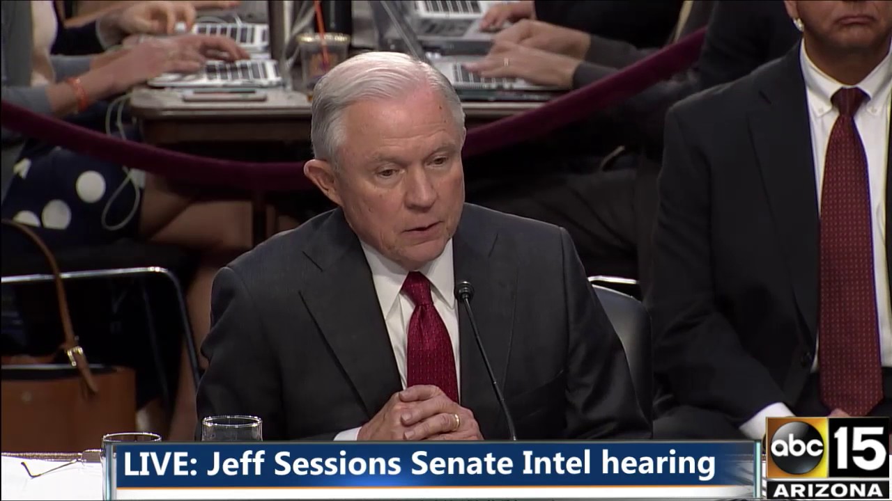 Jeff Sessions Hearing Yells At Senator Kamala Harris Back And Forth Youtube