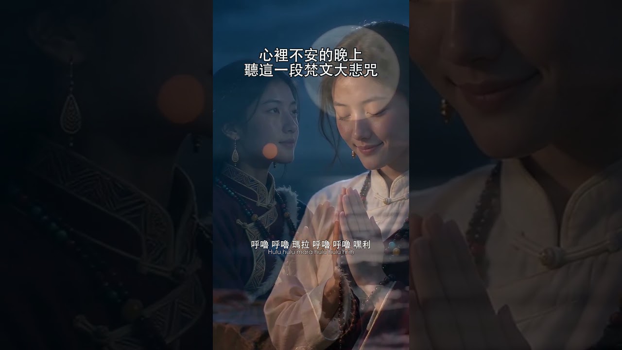 心裡不安的时候，聽這一段梵文大悲咒 🪷 #大悲咒 #shorts  #菩提梵唱