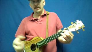 Video thumbnail of "Where Everybody Knows Your Name - theme from Cheers (ukulele tutorial by MUJ)"