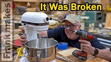 How I Fixed My Kitchen Mixer