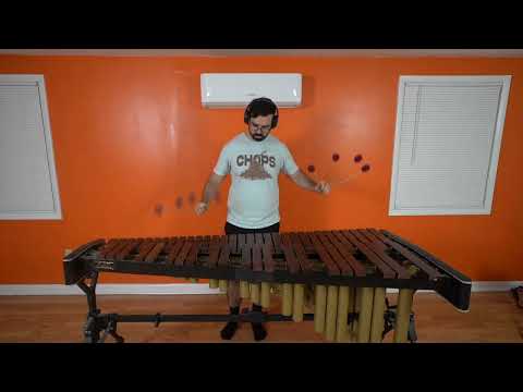 "Rush E" on Marimba