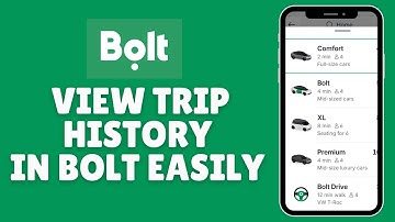How to View Trip History in Bolt 2025?