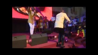 Supt. Kofi Sarpong Performs Mega With His Little Son