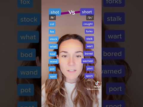 /ɒ/ 🆚 /ɔ:/ ➡️ minimal pairs week DAY 2️⃣ #pronunciation #englishpronunciation #pronunciacion