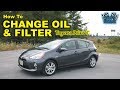 How To Change Oil & Filter - Toyota Prius C (Andy’s Garage: Episode - 82)