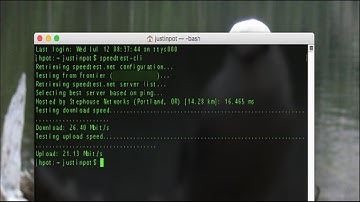 How to Test Your Internet Speed from the Command Line