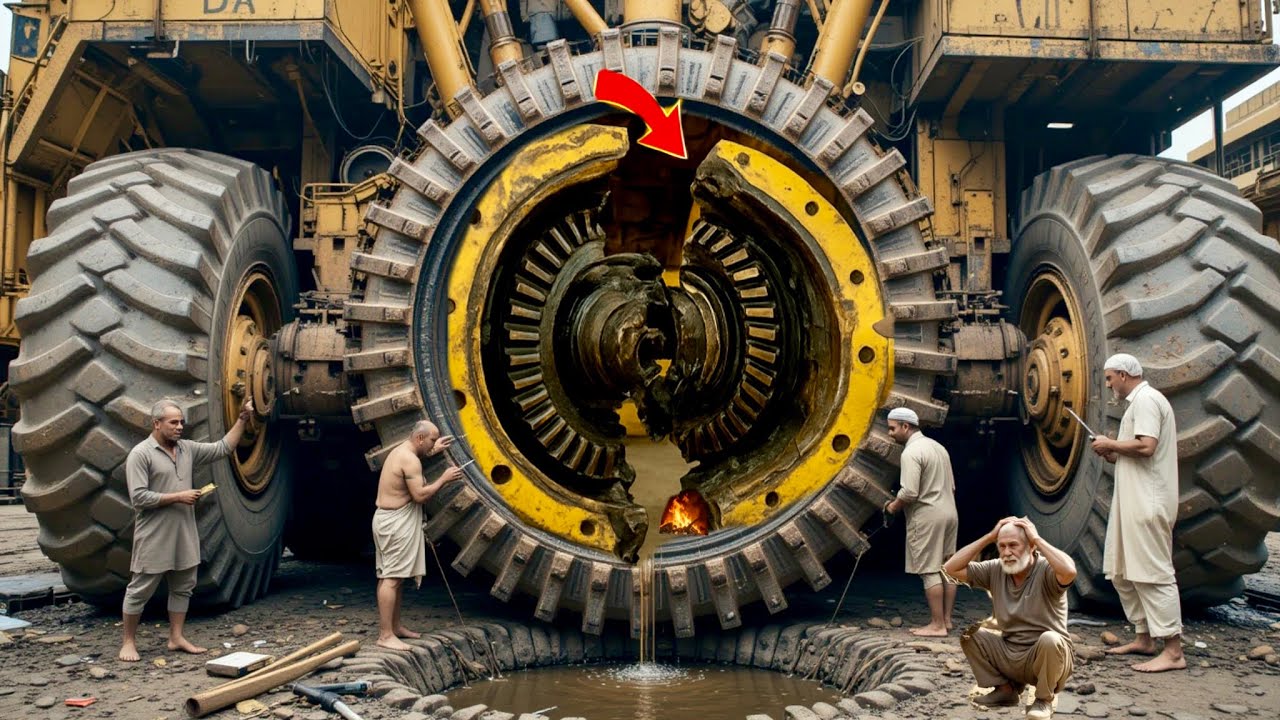 Unbelievable Repair! Broken Caterpillar Gear Restored Like New