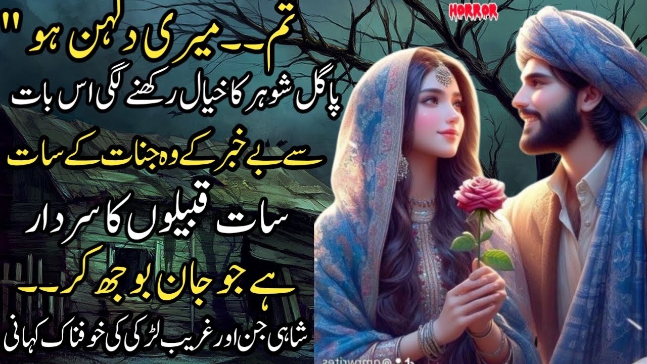 Paagal Jinzada Ki Mohabbat | Emotional Urdu Romantic Horror Story with Islamic Moral