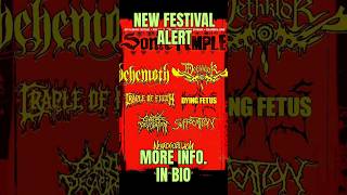 🎸 NEW CONCERT ALERT: Sonic Temple 2026 – May 14–17 in Columbus, OH! Death Metal Takes Over!