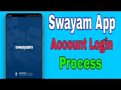 Swayam App Me Apna Account Login Kaise Kare | NPTEL Swayam App Me Apna Account Login Kaise Karte Hai