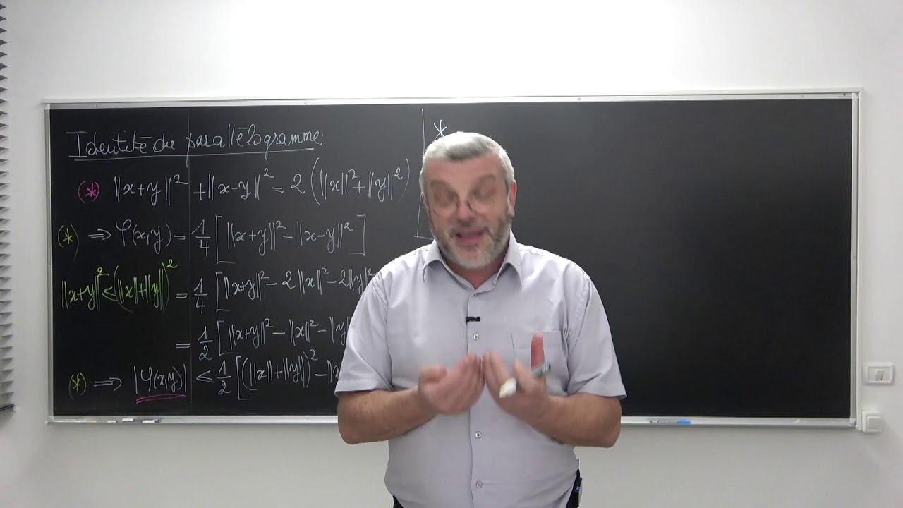 AMEDP Cours 11 - Projection sur une convexe fermé