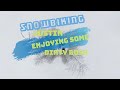 Snowbiking dirty bush