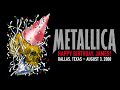 Metallica: Live in Dallas, Texas - August 3, 2000 (Full Concert)