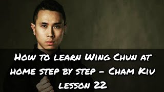 Wing Chun Chum Kiu (Cham Kiu) Second Form-lesson 22