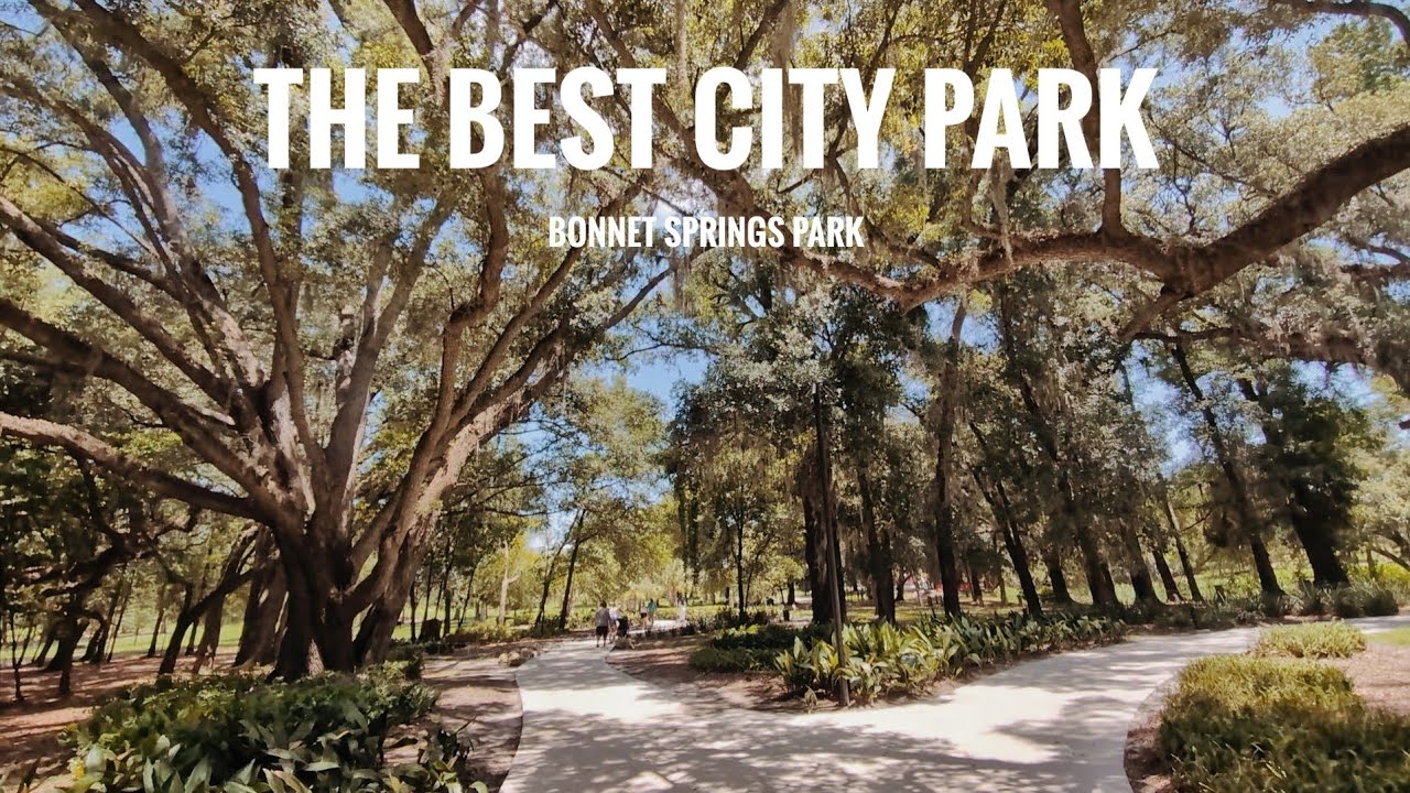 Лучший городской парк Америки? Мы посетим парк Боннет-Спрингс в Лейкленде, Флорида.