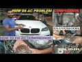 BMW X6 AC Compressor Repair | How To Remove BMW X6 AC Compressor