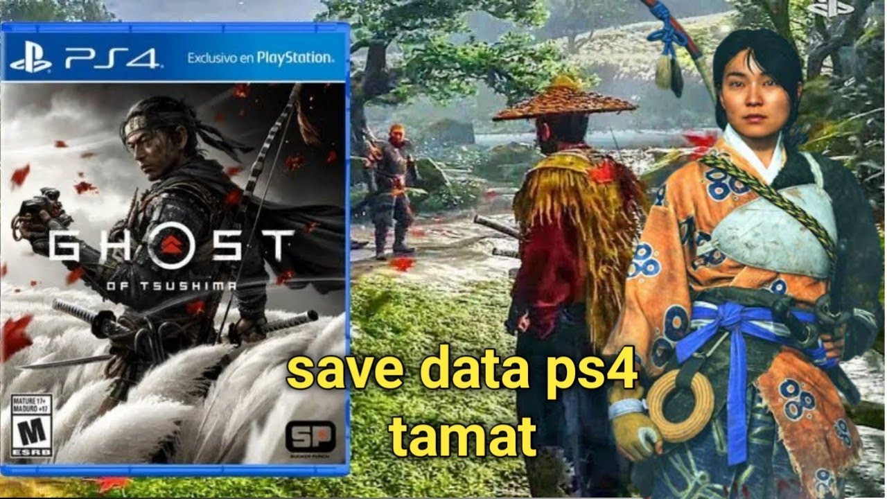 Ghost of Tsushima director cut Save Data PS4 HEN #ghostoftsushima