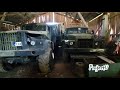 Barn find - Russian military trucks. KraZ-255B, ZIL-131,ZIL-157 etc.