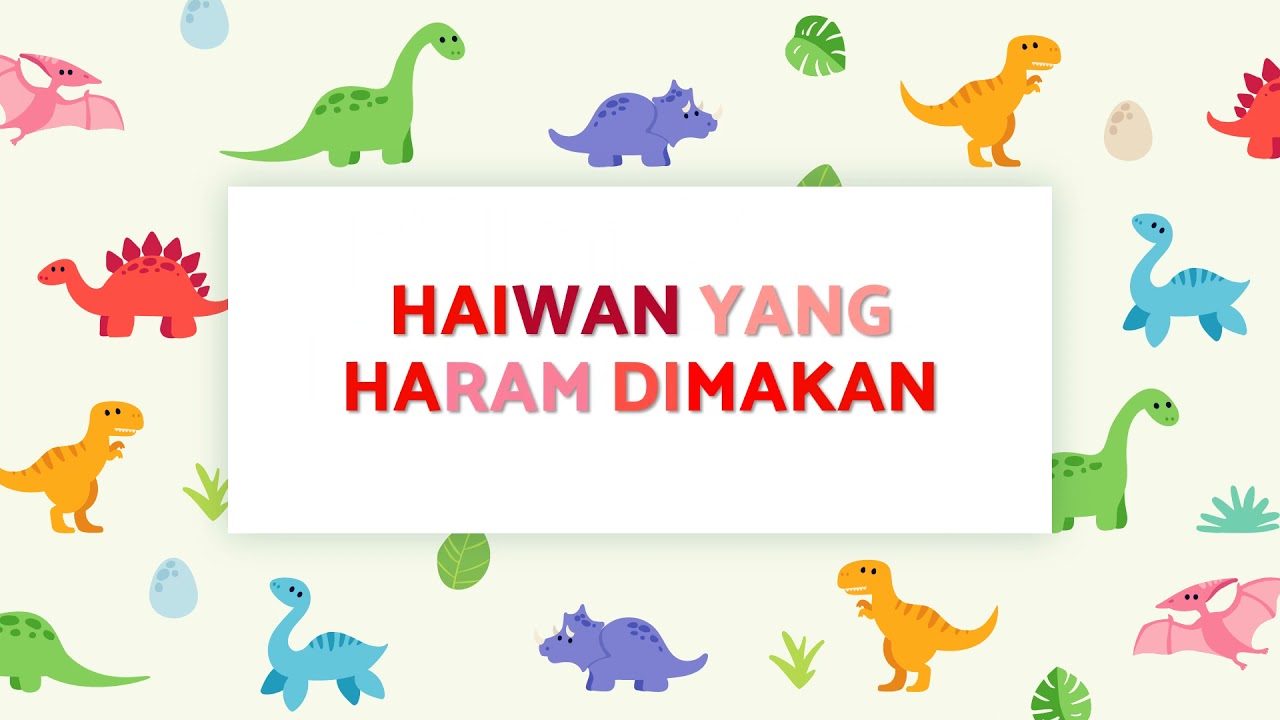 Recording 1 7 2021 Haiwan Yang Halal Haram Dimakan Haiwan Peliharaan Youtube