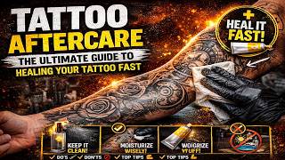 Tattoo Aftercare: The Ultimate Guide to Healing Your Tattoo Fast