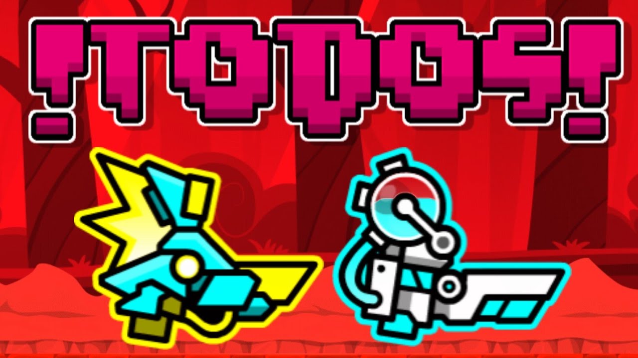 COMO CONSEGUIR TODOS LOS JETPACKS DE GEOMETRY DASH/2.2 - YouTube