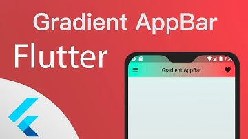 Flutter Gradient AppBar