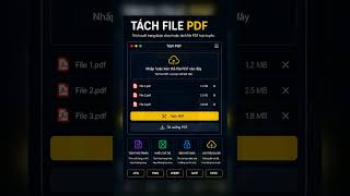 Tách File PDF Online Miễn Phí | Chia PDF Theo Trang Nhanh Trực Tuyến
