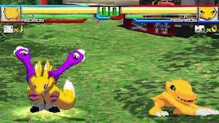 NICK54222 MUGEN: Agumon VS Renamon
