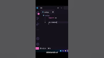 Removendo Arquivos com Python