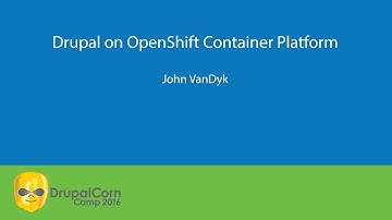 Drupal on OpenShift Container Platform