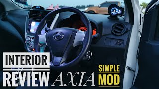 My Axia Simple Interior Review | Simple MOD