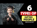 5 types of gifted people  who you are   psychology techniques  infoviz show