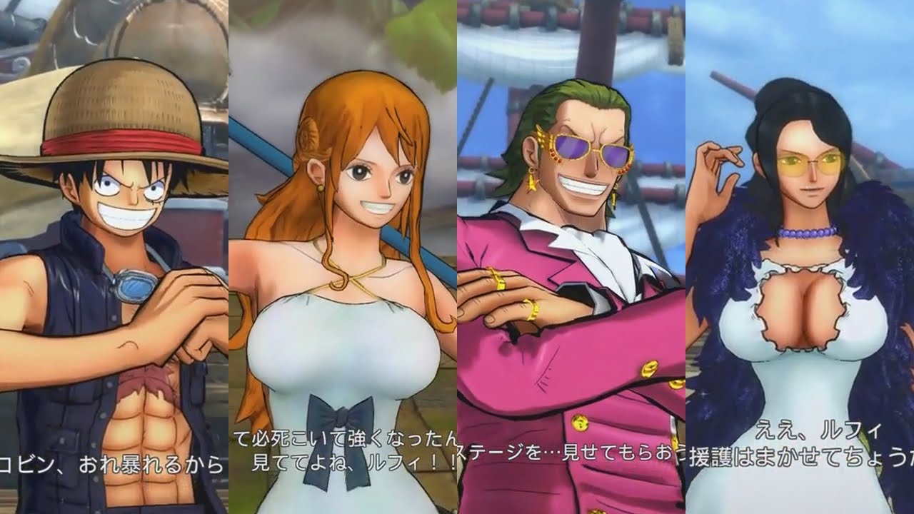 ONE PIECE BURNING BLOOD - GOLD Movie Pack 2