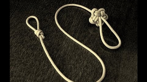 How to Tie a Single Strand Star Knot