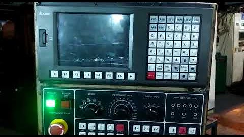 Delta CNC (NC 300A-MS) controller Part 1
