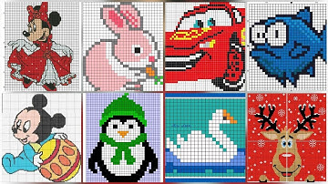 Amazing Graph Pattern For Knitting Sweater/Graph Pattern For Embroidery/Cross Stitch Pattern