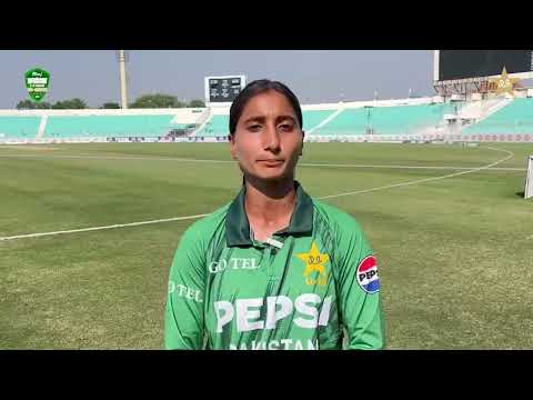 Pakistan Women's U19 Player Komal Khan Focuses on the learnings from T20 Tri-Series in Faisalabad