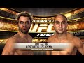 UFC Undisputed 2010 Gameplay Josh Koscheck vs BJ Penn