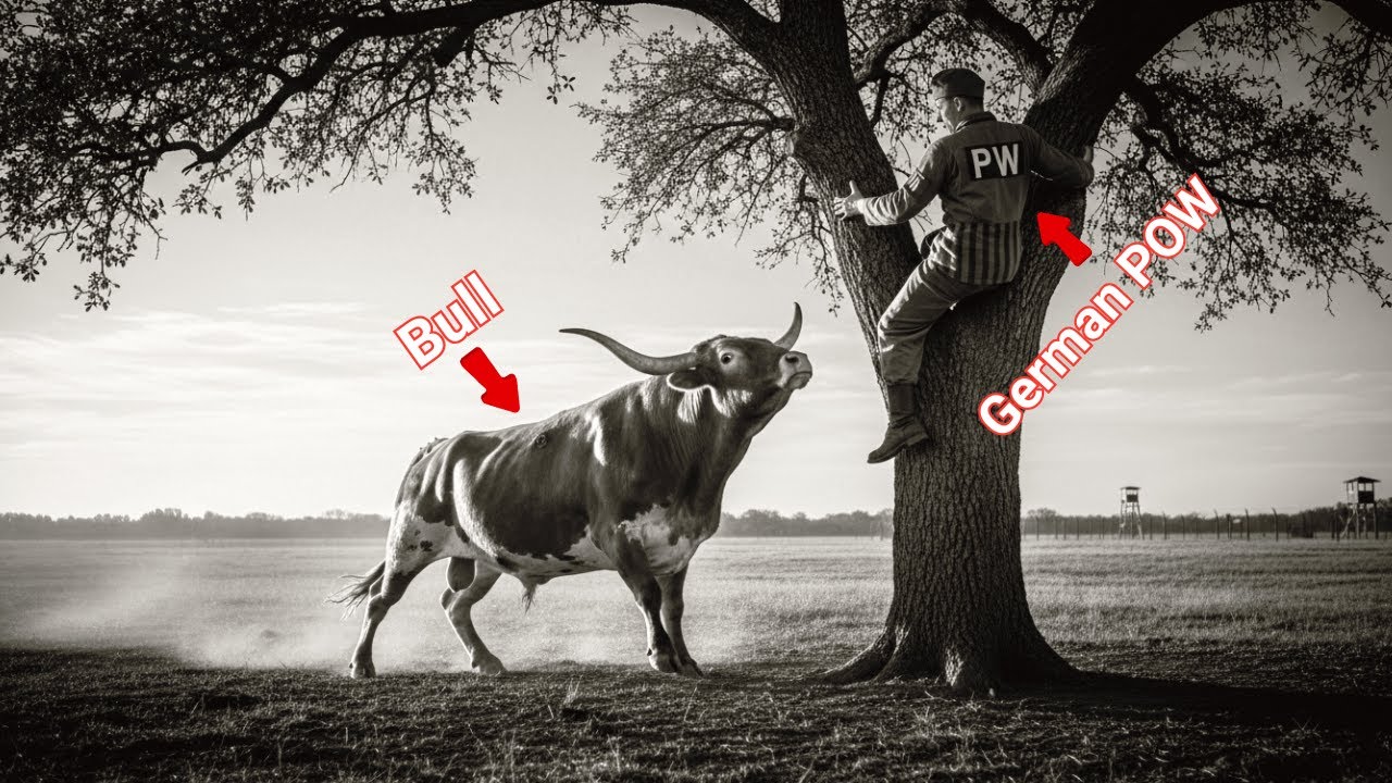 German POW Laughed At American Fences — Until a Bull Proved Deadlier