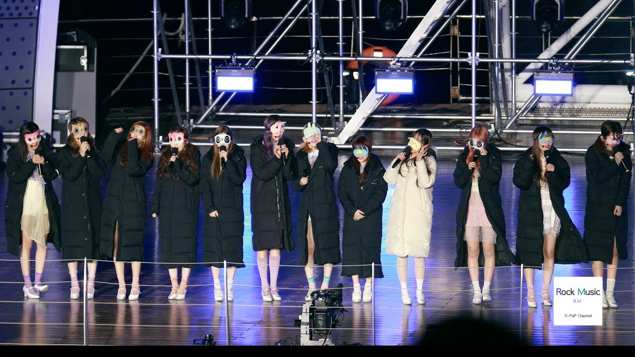 IZ*ONE (아이즈원) Full Ver. (안대를 벗는 순간 + 라비앙로즈 + 하늘 위로 + 비올레타) 4K 60P 직캠 190402