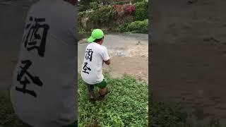 Fishing in the river #fish #shorts #foryou  100%Fish