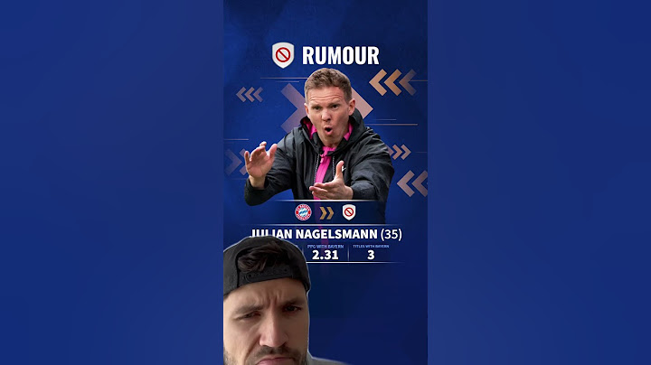 Nagelsmann out, Tuchel in? 😱🤯 #bayern #coach #rumours #football #transfermarkt
