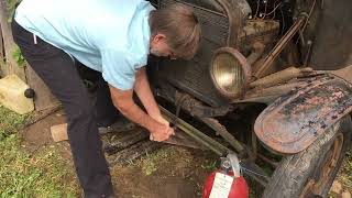 1917 Ford Model T Crank Start   Crankin Engines