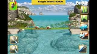 Bridge Constructor - Eastern Mainland - Bridge 3 solution