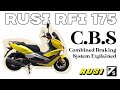 FEATURES: RUSI RFI 175 CBS (COMBINED BRAKING SYSTEM) EXPLAINED (Tagalog)