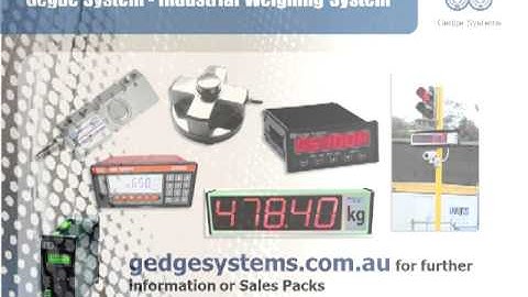Gedge Systems - Industrial Weighing System